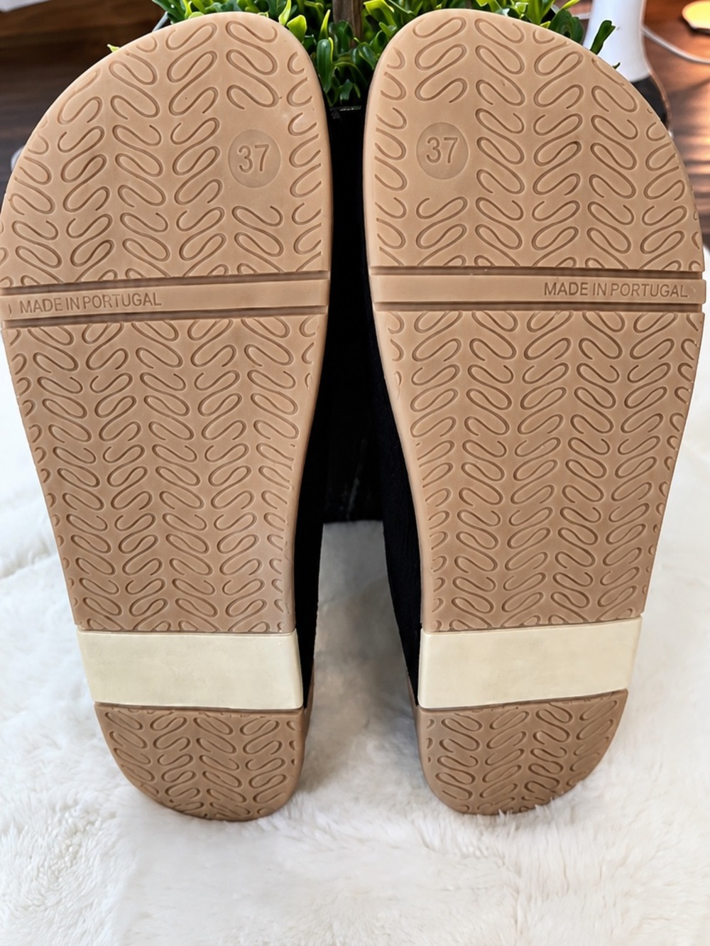 MESSAGE Henning Classic Black Slip On Mule Shoes Sz 37 US 6.5-7 - Picture 13 of 15